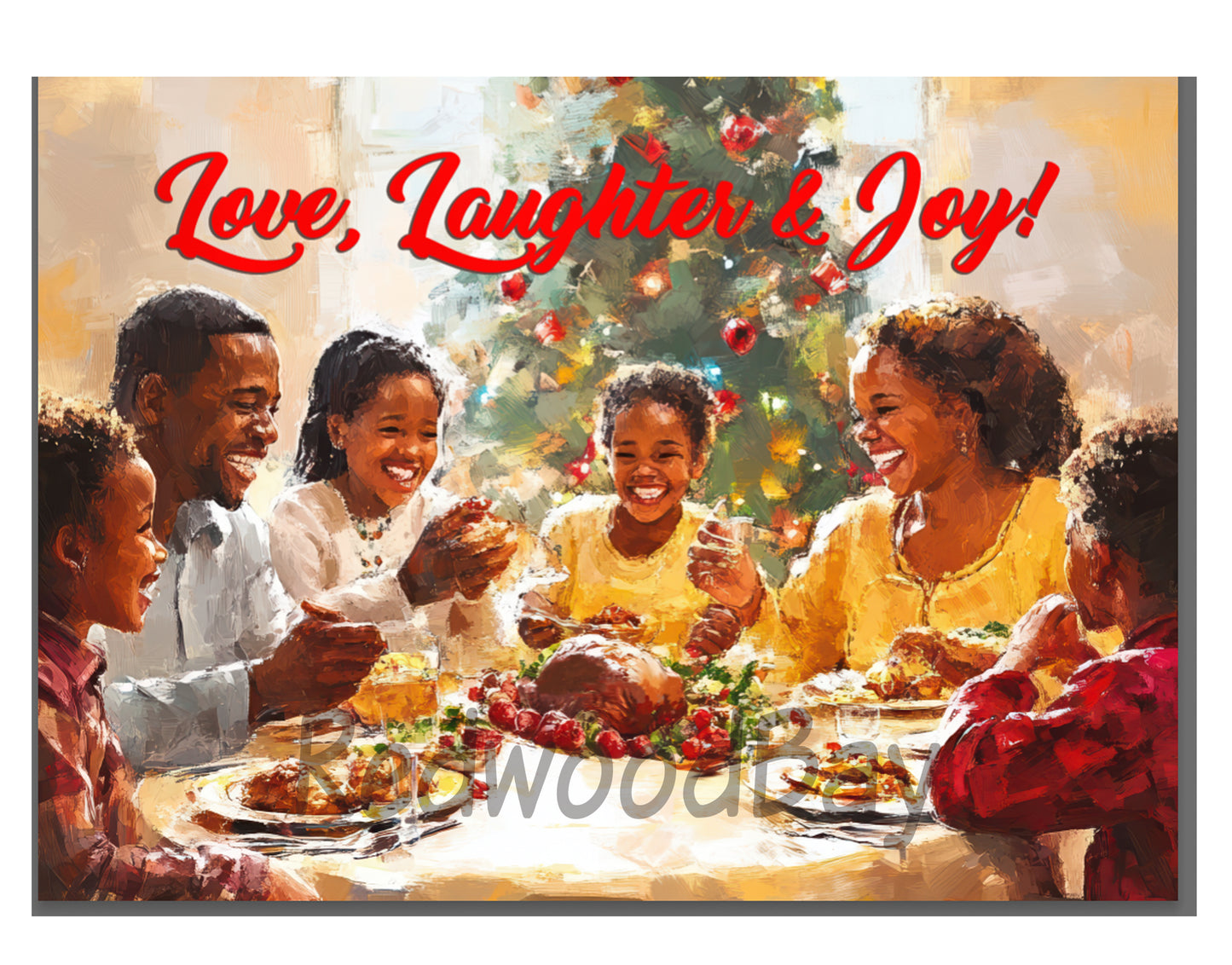 Family Dinner – Set of 12 with Envelopes (5x7") or single card