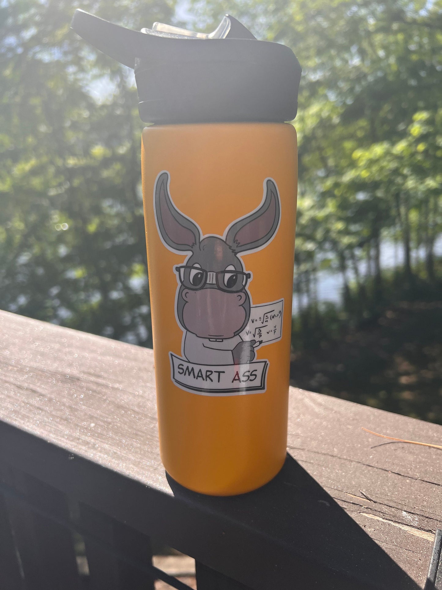 Waterproof “Smart Ass” Sticker – 3” or 5”