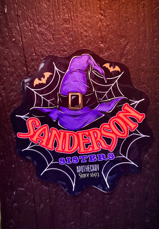 Sanderson Sisters Apothecary Sticker 3”