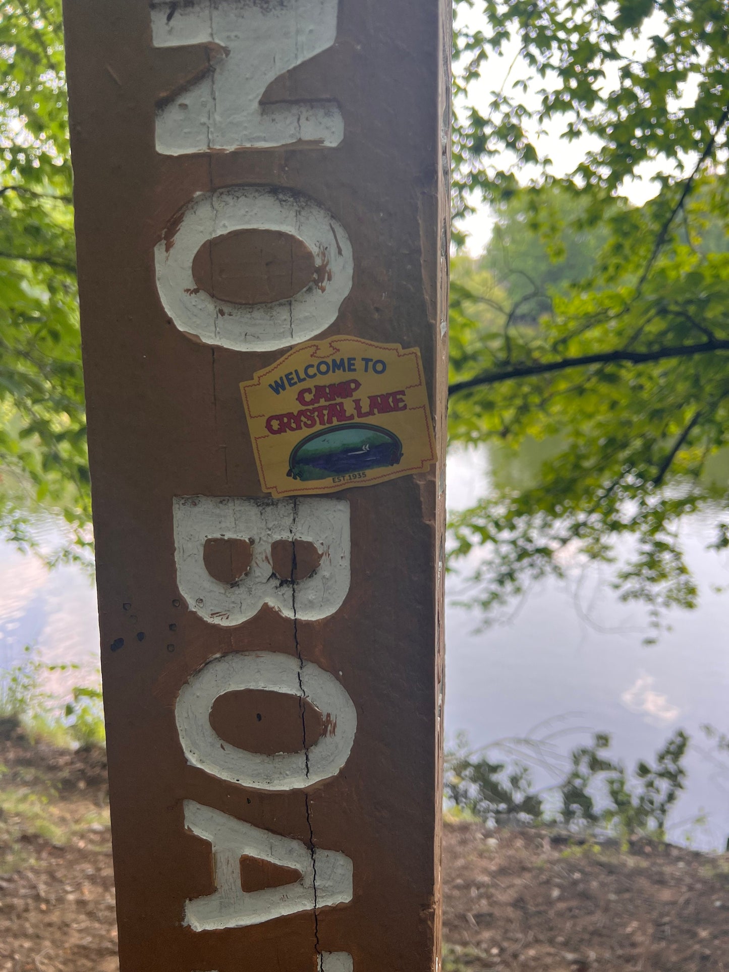 Camp Crystal Lake Sticker