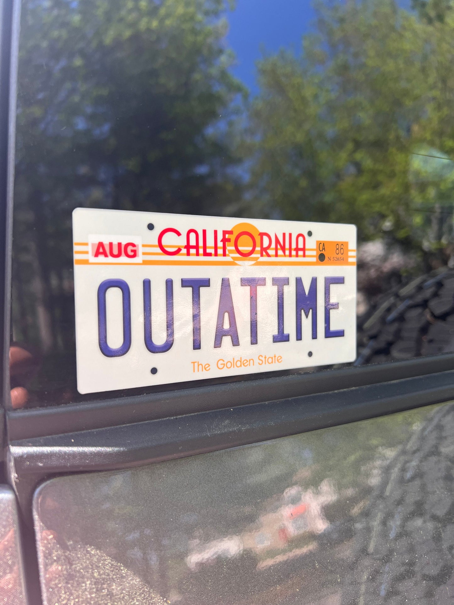 Back to The Future Outatime Sticker