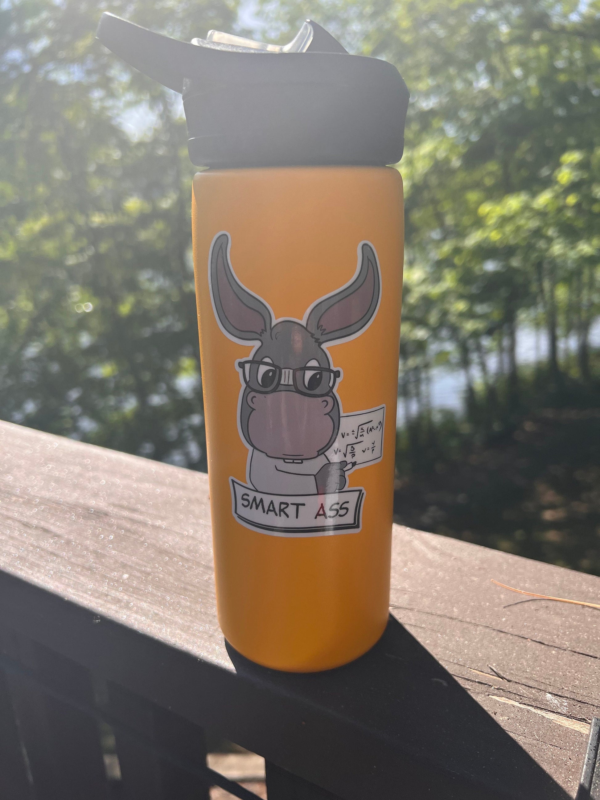 Waterproof “Smart Ass” Sticker – 3” or 5”