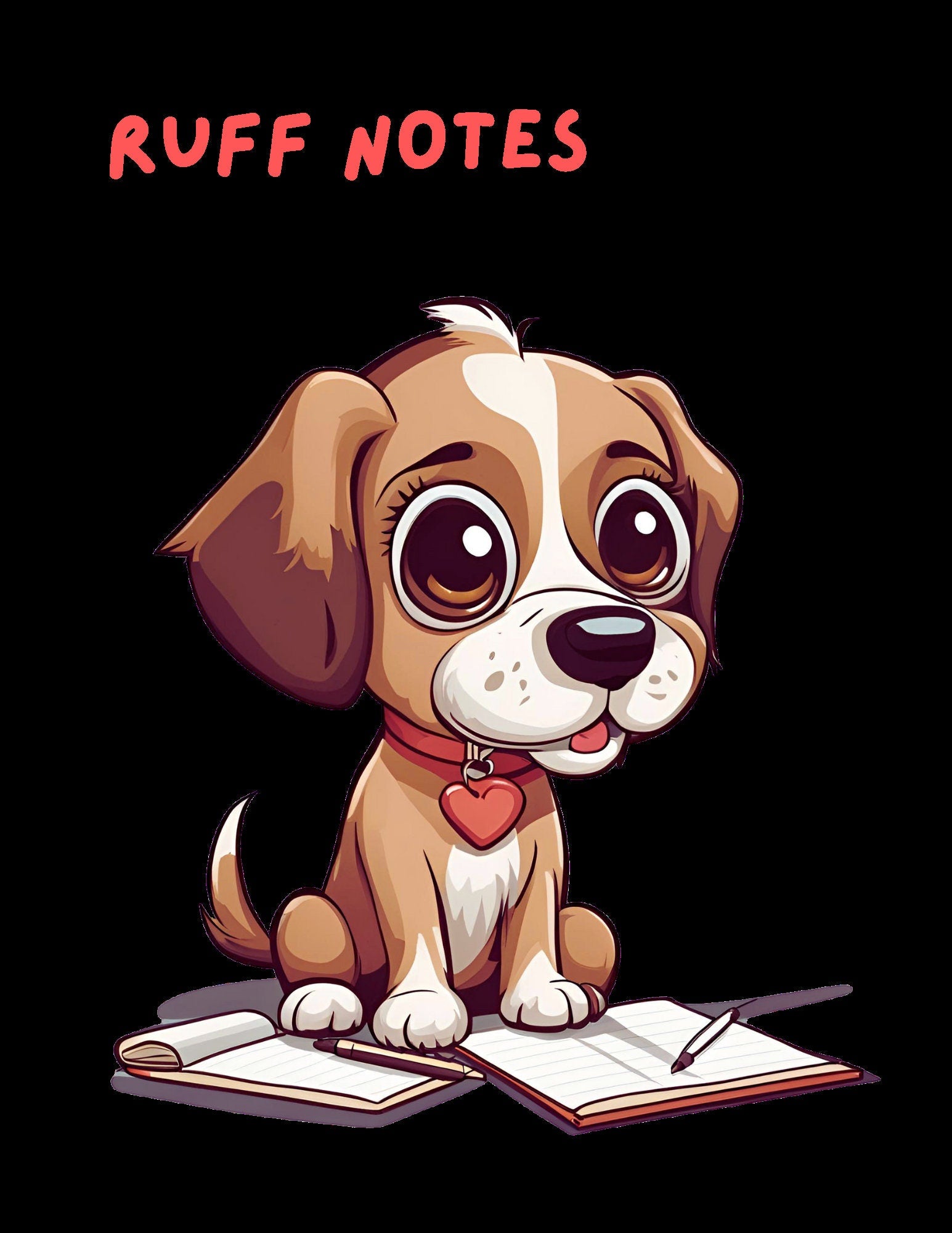 Ruff Notes - Cute 4.25x5.5" Notepads for your thoughts