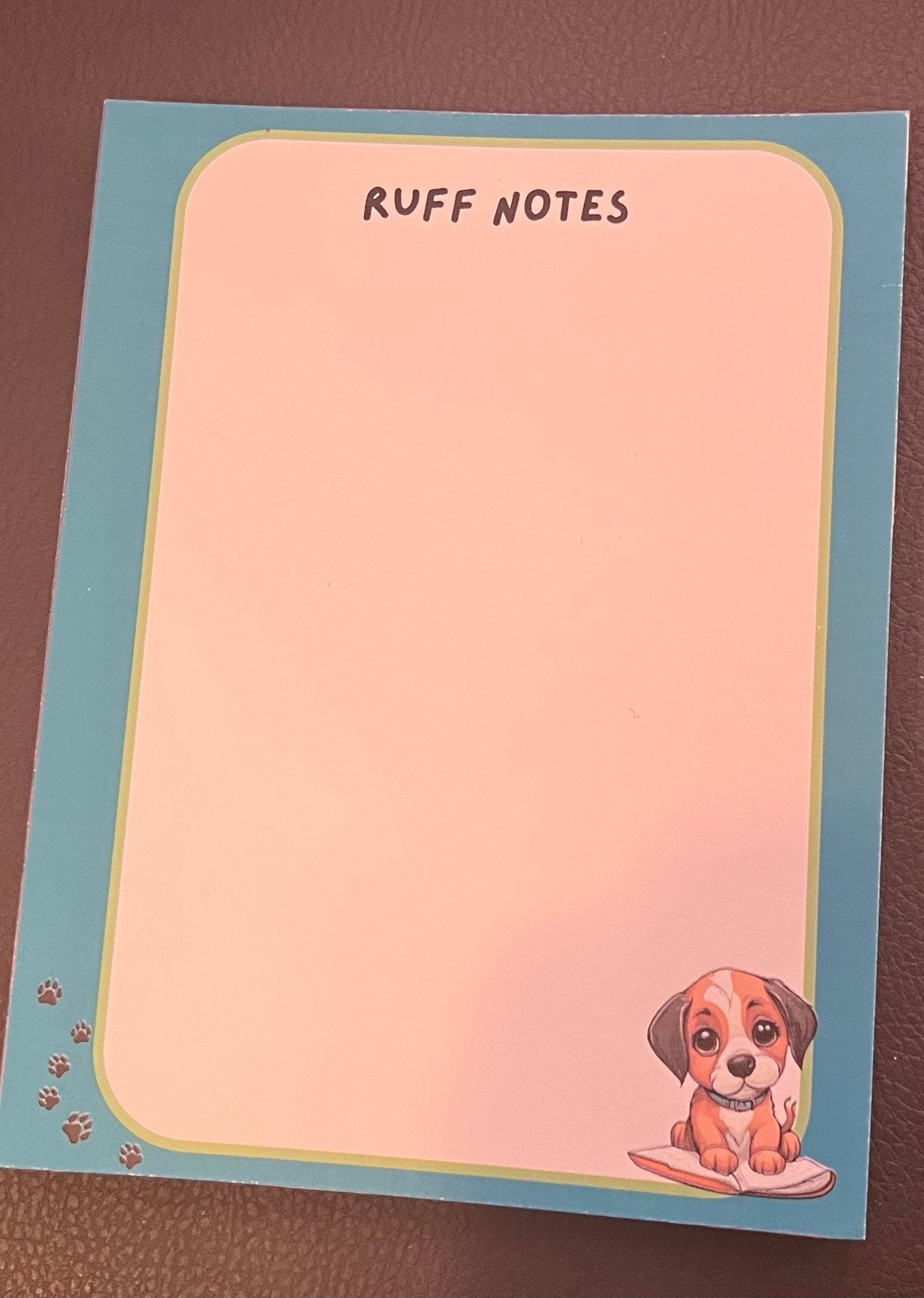 Ruff Notes - Cute 4.25x5.5" Notepads for your thoughts