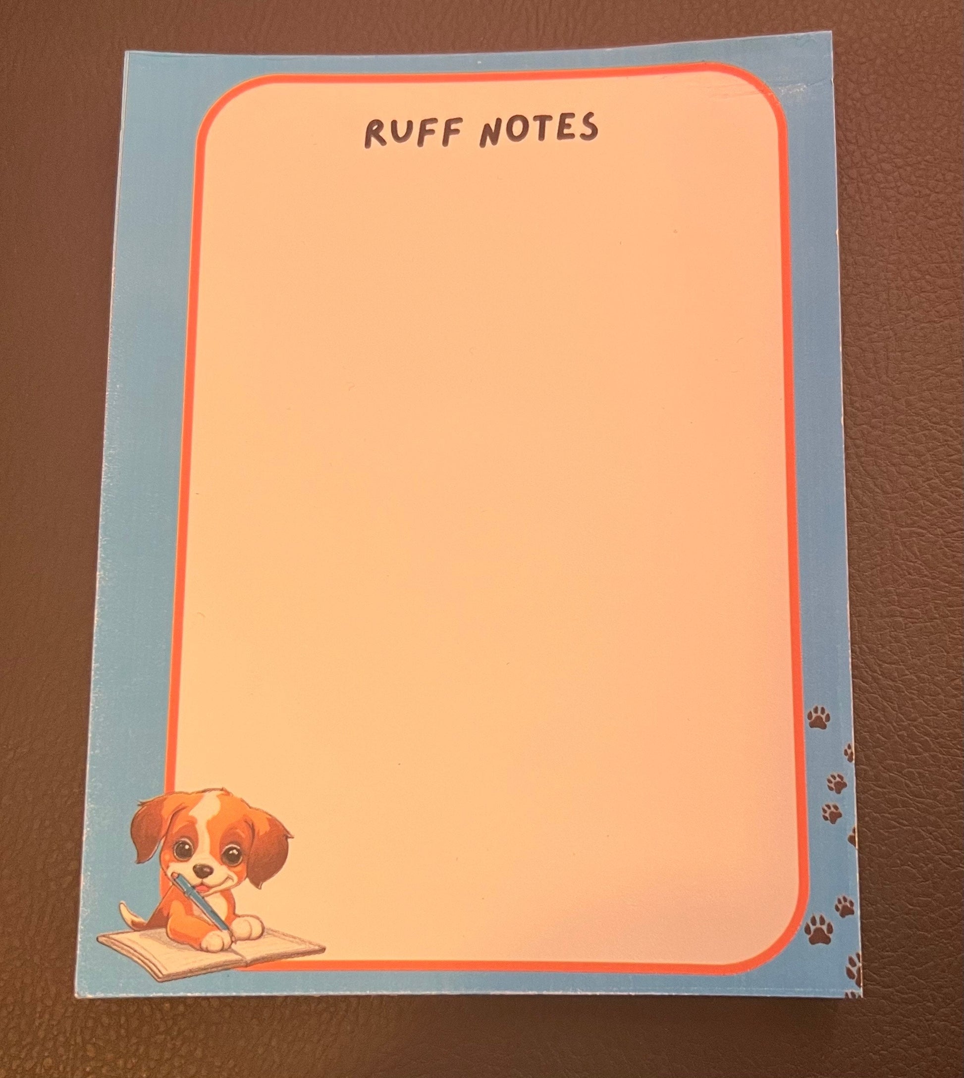 Ruff Notes - Cute 4.25x5.5" Notepads for your thoughts